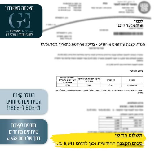 ביטוח לאומי דוגמא
